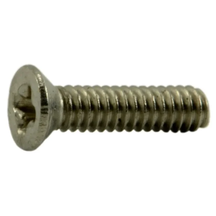 0-80 x 1/4″ 18-8 Stainless Steel Fine Thread Phillips Flat Head Miniature Machine Screws