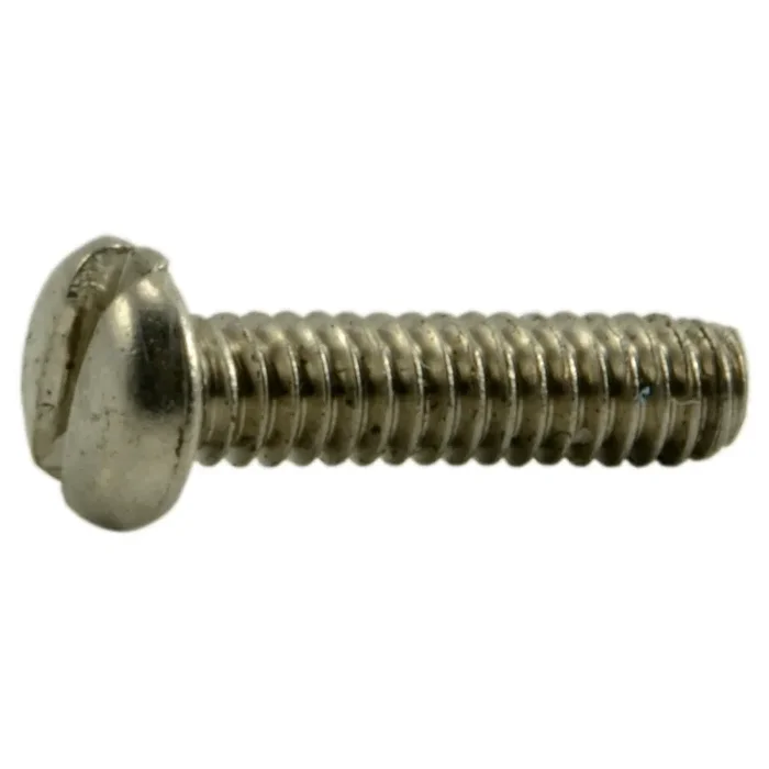 0-80 x 1/4″ 18-8 Stainless Steel Fine Thread Slotted Pan Head Miniature Machine Screws