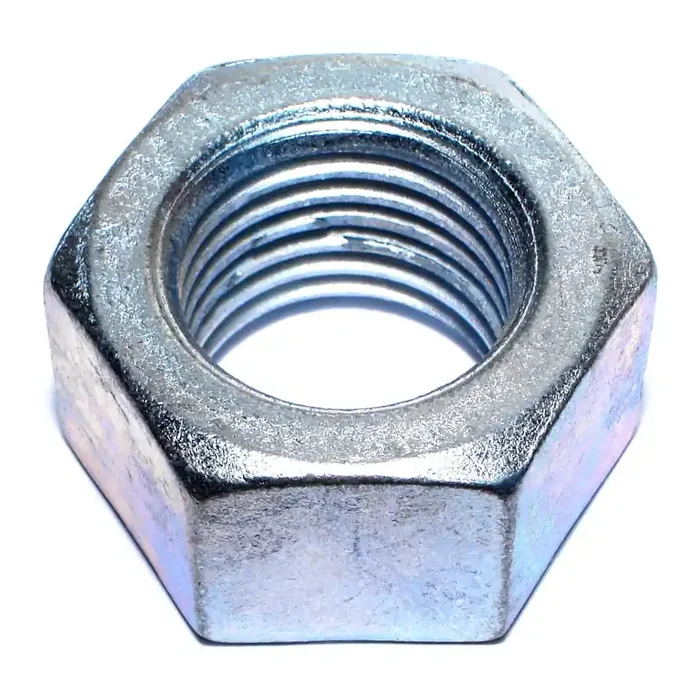 1-1/2″ Zinc Plated Grade 2 Steel Coarse Thread Finished Hex Nuts
