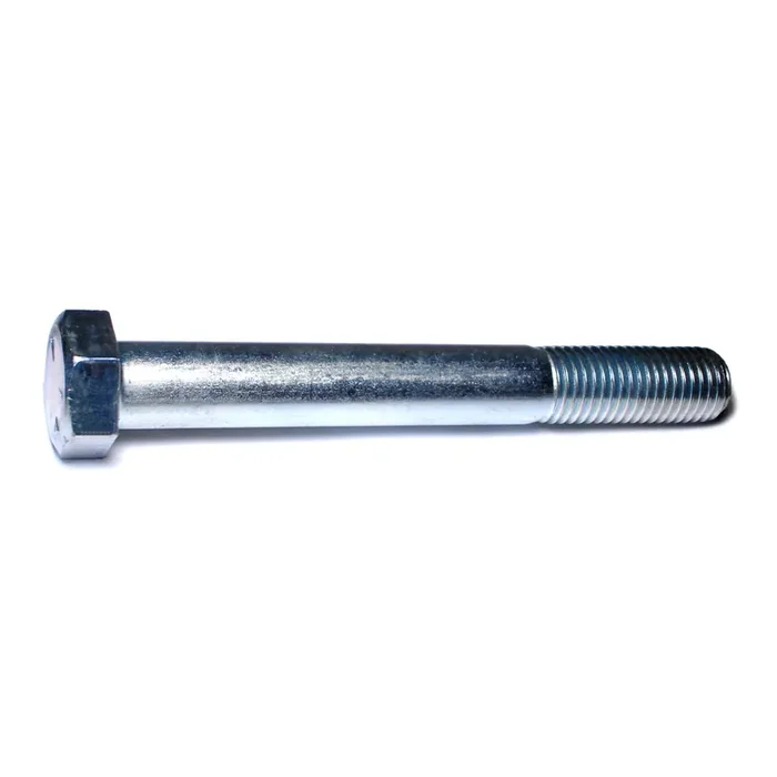 1-1/8″ x 9″ Zinc Plated Grade 5 Steel Coarse Thread Hex Cap Screws