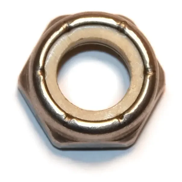 1/2″-13 18-8 Stainless Steel Coarse Thread Thin Pattern Lock Nuts