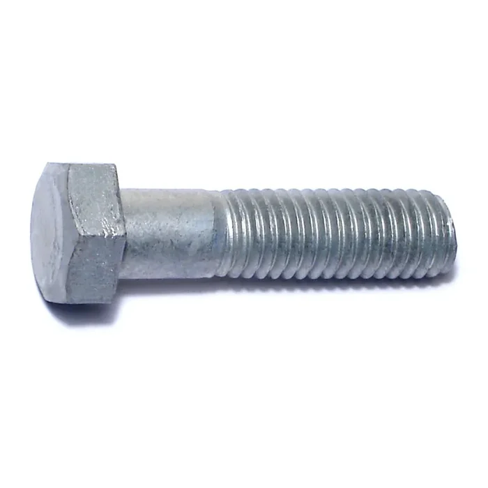 1/2″-13 x 2″ Hot Dip Galvanized Steel Coarse Thread Hex Cap Screws