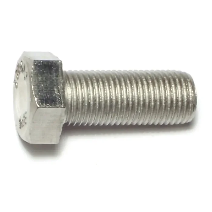 1/2″-20 x 1-1/4″ 18-8 Stainless Steel Fine Thread Hex Cap Screws