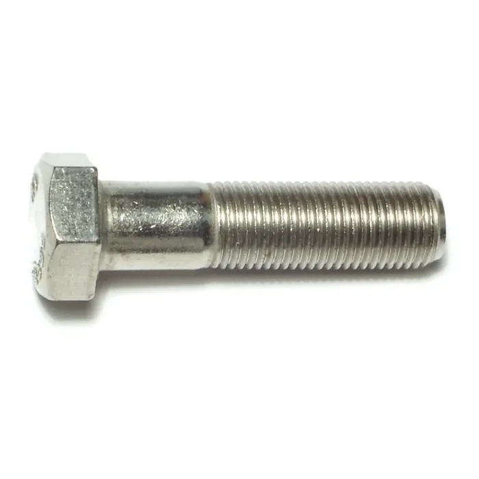 1/2″-20 x 2″ 18-8 Stainless Steel Fine Thread Hex Cap Screws