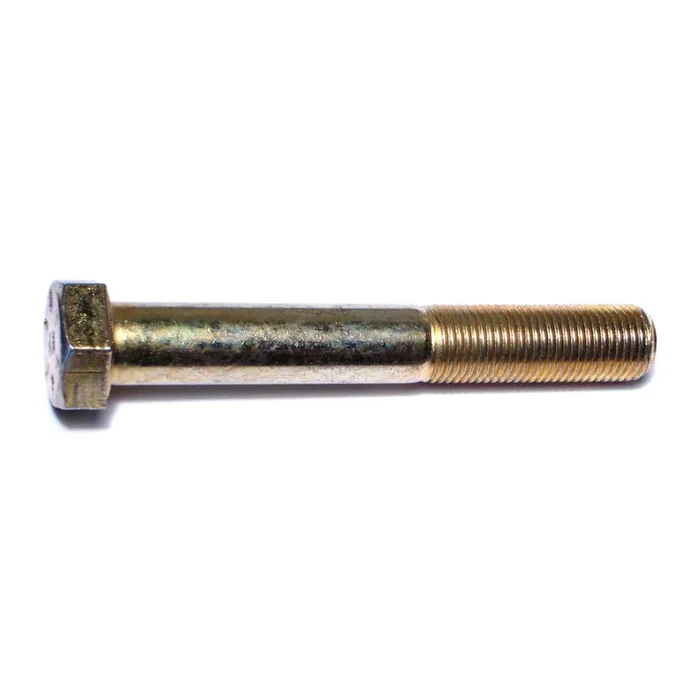 1/2″-20 x 3-1/2″ Zinc Plated Grade 8 Steel Fine Thread Hex Cap Screws