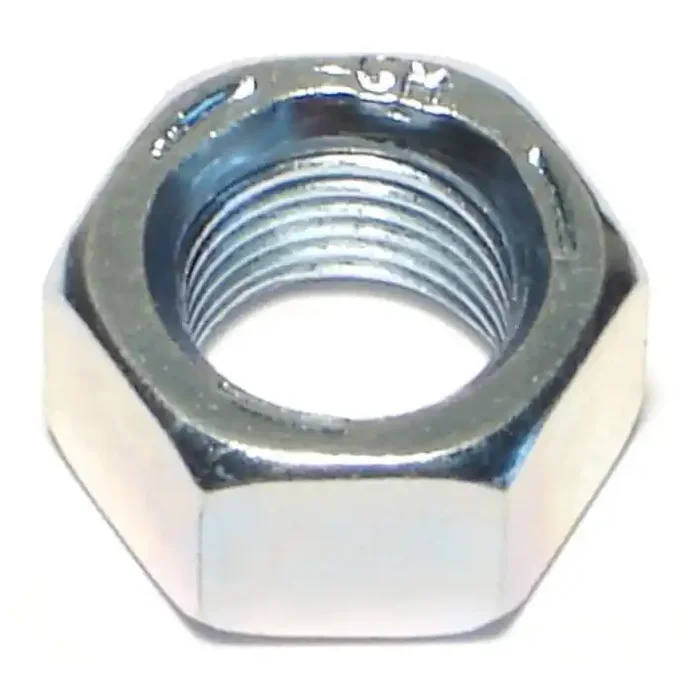 1/2″-20 Zinc Plated Grade 5 Steel Fine Thread Hex Nuts