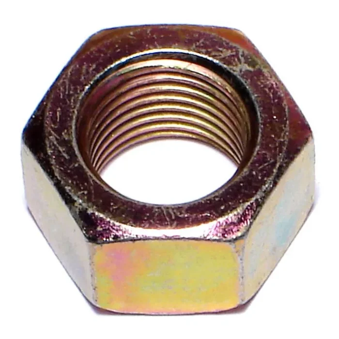 1/2″-20 Zinc Plated Grade 8 Steel Fine Thread Hex Nuts
