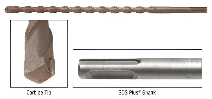 1/2″ Heavy Duty Masonry Drill – 12″ Long by C.R. Laurence