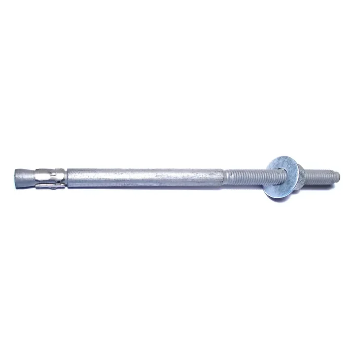 1/2″ x 10″ Hot Dip Galvanized Steel Concrete Wedge Stud Anchor Bolts