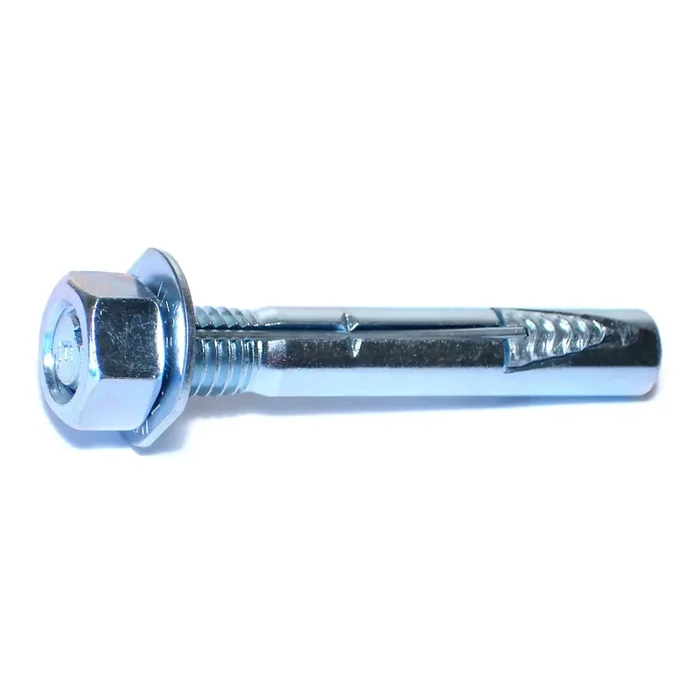 1/2″ x 3-1/2″ Zinc Plated Steel Wej-It Anchors