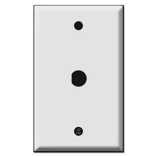 1/2‘‘ D Hole Coaxial Connector Wall Plate Covers