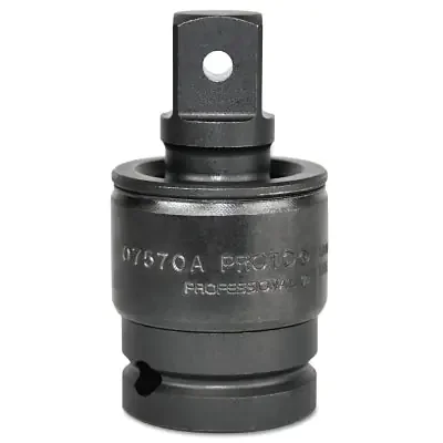 1/2 in Drive Impact Universal Joint Socket, Black Oxide