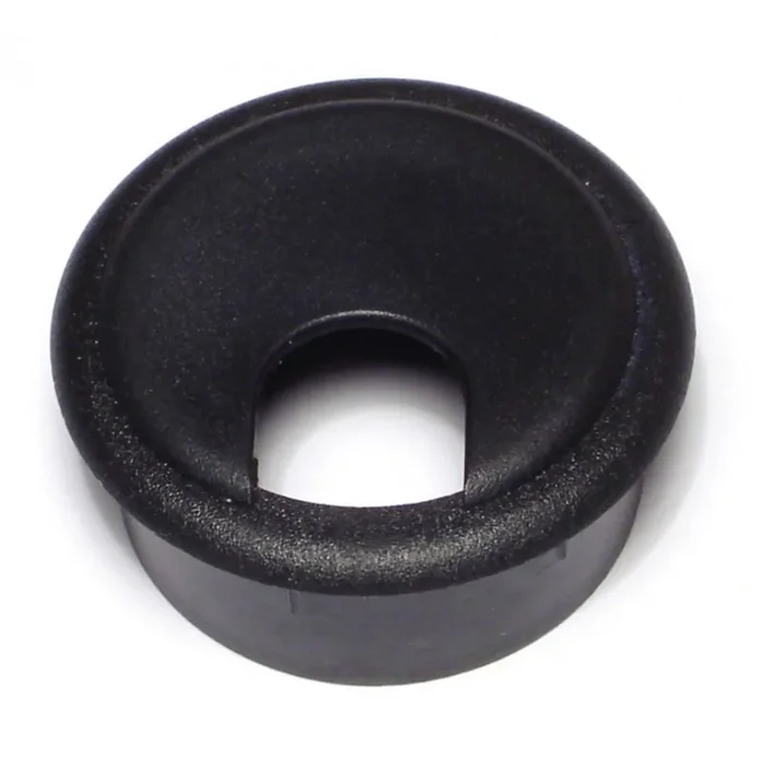 1-3/4″ Black Plastic Desk Grommets
