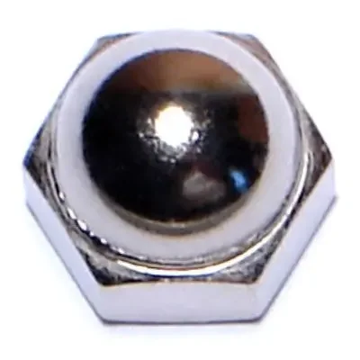 1/4″-20 Nickel Plated Steel Coarse Thread Acorn Cap Nuts