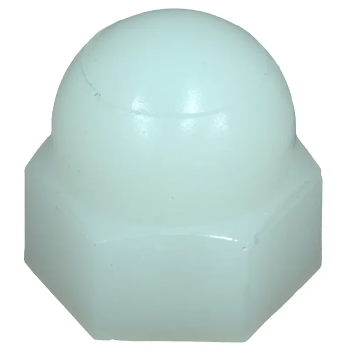 1/4″-20 Nylon Plastic Coarse Thread Cap Nuts