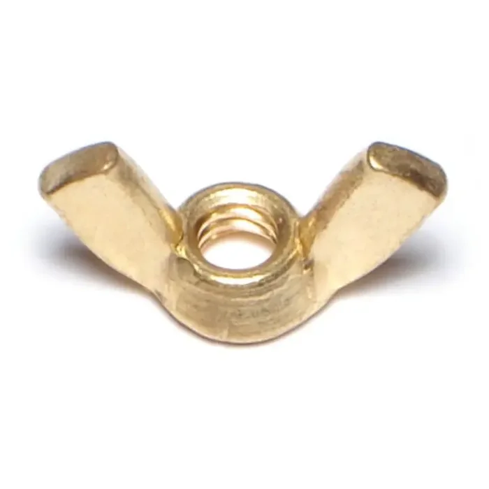1/4″-20 x 1-3/32″ Brass Coarse Thread Cold Forged Wing Nuts