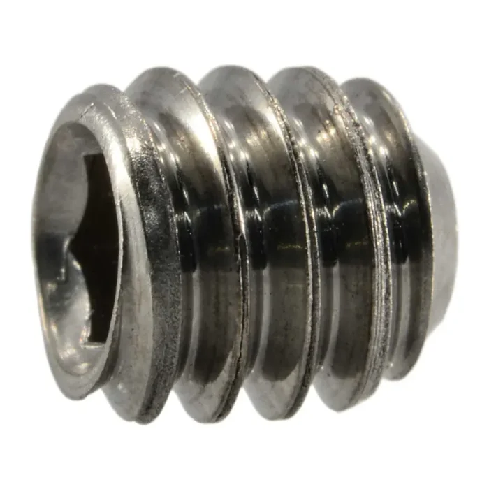 1/4″-20 x 1/4″ 18-8 Stainless Steel Coarse Thread Hex Socket Headless Set Screws