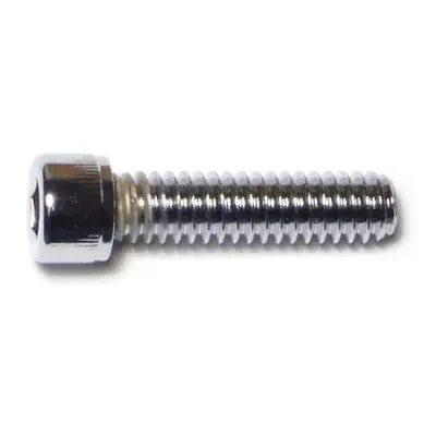 1/4″-20 x 1″ Chrome Plated Grade 8 Steel Coarse Thread Knurled Socket Cap Screws