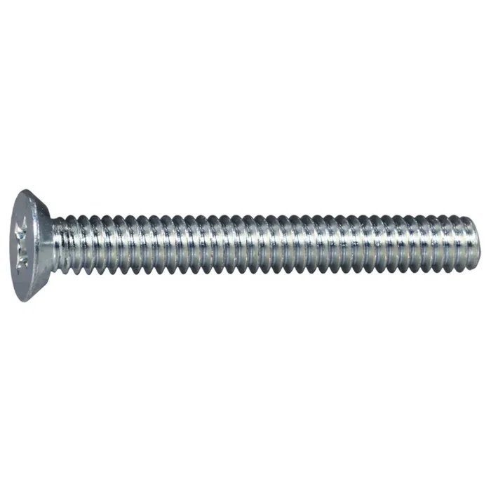 1/4″-20 x 2″ Zinc Plated Steel Coarse Thread Phillips Flat Undercut Head Machine Screws
