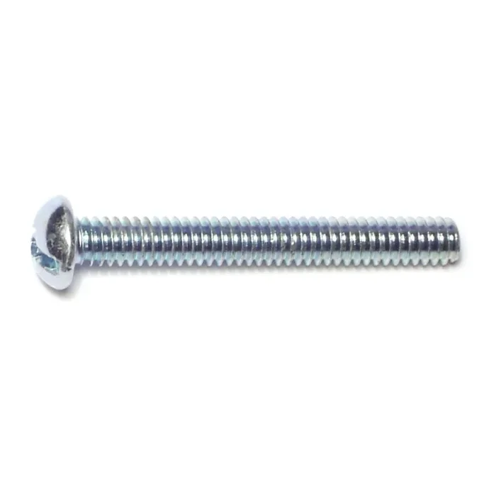 1/4″-20 x 2″ Zinc Plated Steel Coarse Thread Phillips Round Head Machine Screws