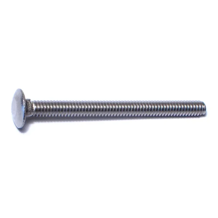 1/4″-20 x 3″ 18-8 Stainless Steel Coarse Thread Carriage Bolts