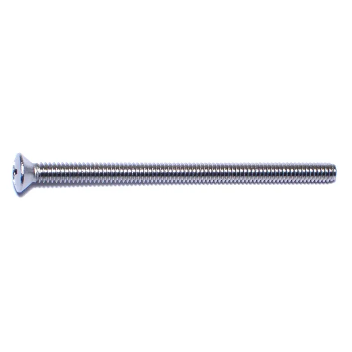 1/4″-20 x 4″ 18-8 Stainless Steel Coarse Thread Phillips Oval Head Machine Screws