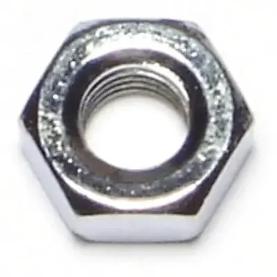 1/4″-28 Chrome Plated Grade 5 Steel Fine Thread Hex Nuts