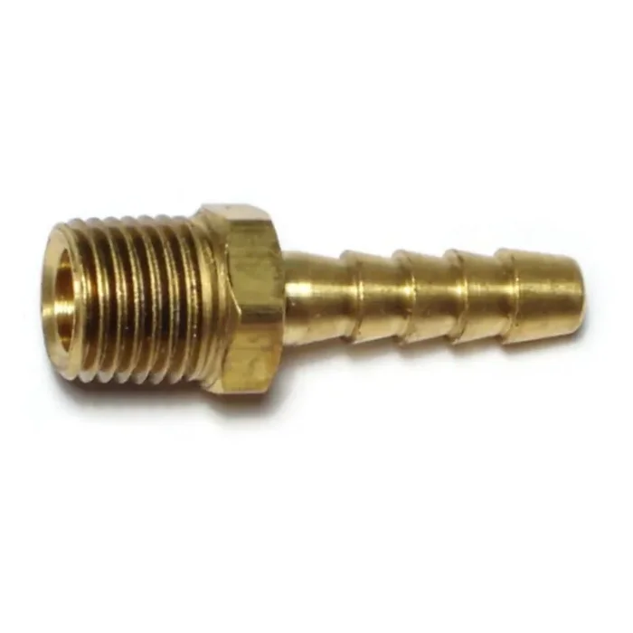 1/4″ x 1/4MIP Brass Hose Barbs