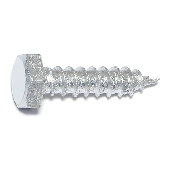 1/4″ x 1″ Hot Dip Galvanized Steel Hex Head Lag Screws