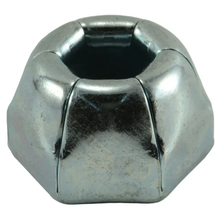 1/4″ Zinc Plated Steel Opened Acorn Push Nuts
