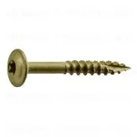 1/4 x 2″ Star Drive Tan Lag Saberdrive Screws Bulk Box (75 pcs.)