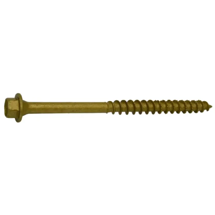 1/4 x 4″ Hex Head Tan Timber Saberdrive Screws 10 lb Tub (248 pcs.)