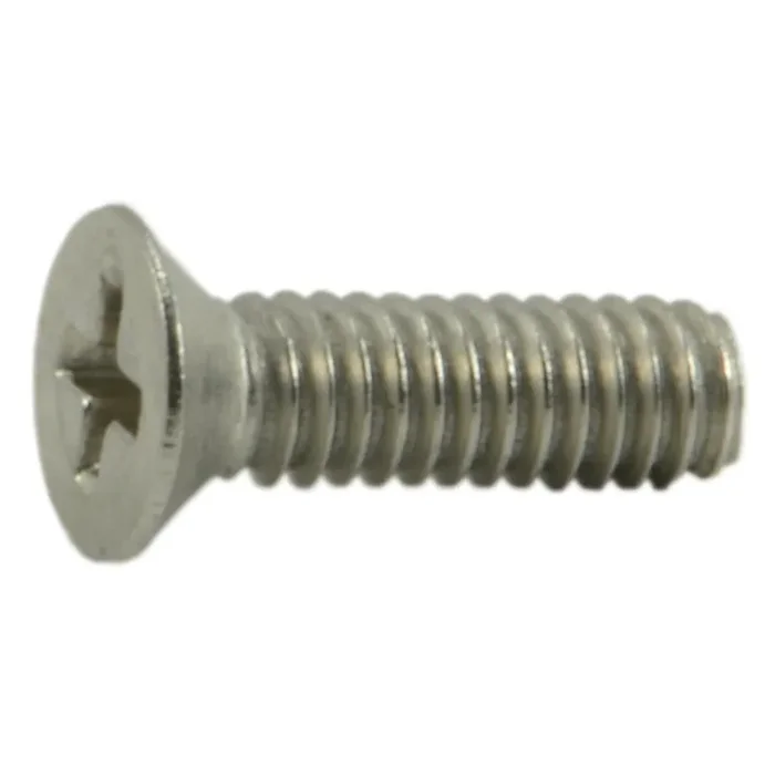 1-72 x 1/4″ 18-8 Stainless Steel Fine Thread Phillips Flat Head Miniature Machine Screws