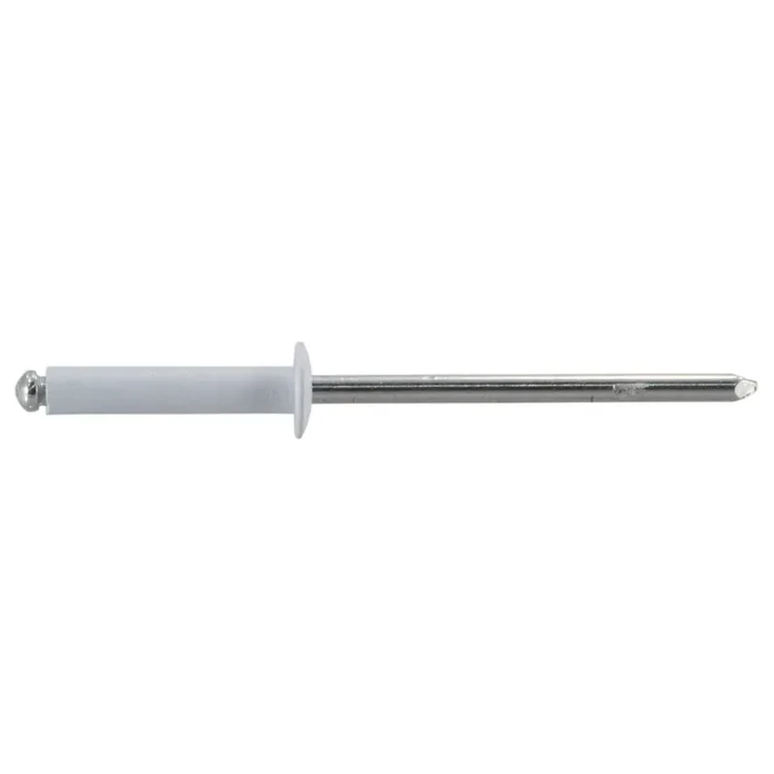 1/8″ x 1/2″ White Aluminum Blind Pop Rivets