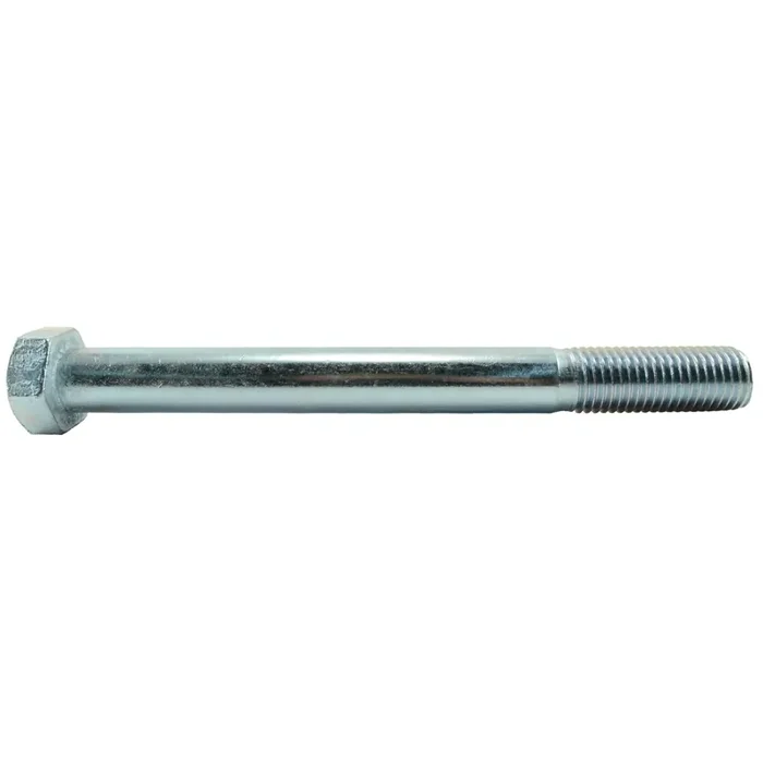 1″-8 x 10″ Zinc Plated Grade 2 / A307 Steel Coarse Thread Hex Bolts