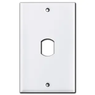 1 Despard Vertical Switch Cover Plate – White