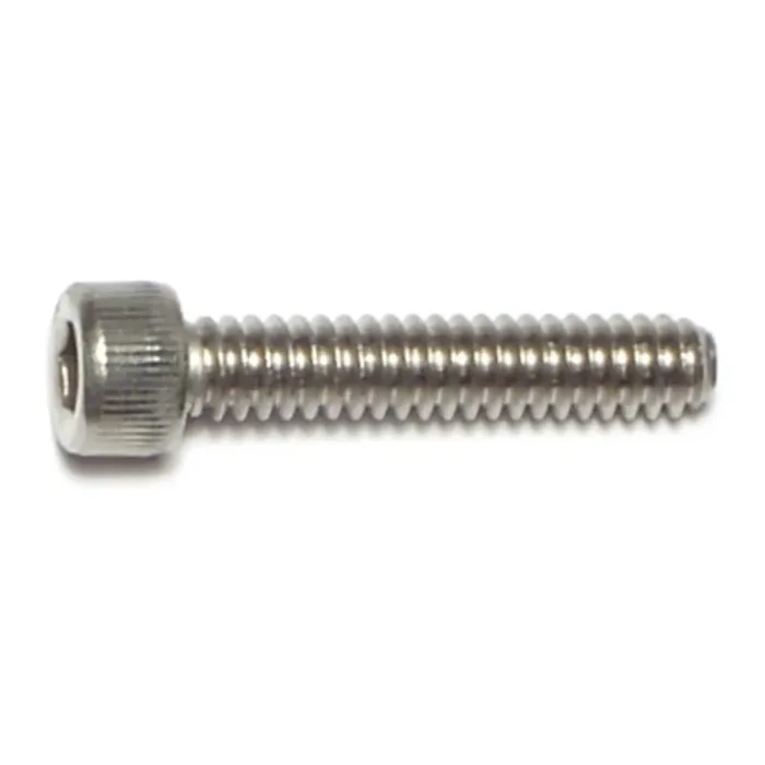 10-24 x 1″ 18-8 Stainless Steel Coarse Thread Socket Cap Screws