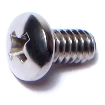 10-24 x 3/8″ 18-8 Stainless Steel Coarse Thread Phillips Pan Head Machine Screws