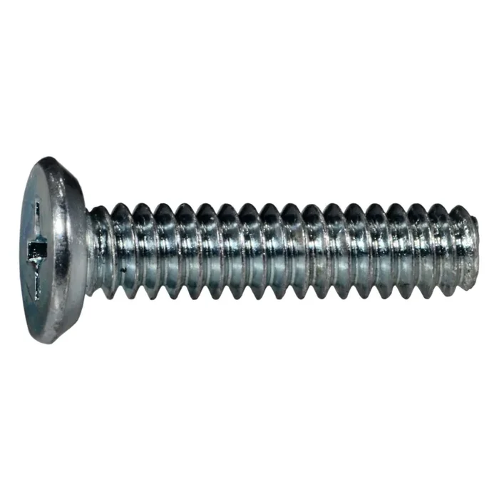 10-24 x 7/8″ Zinc Plated Steel Coarse Thread Phillips Flat Undercut Head Machine Screws