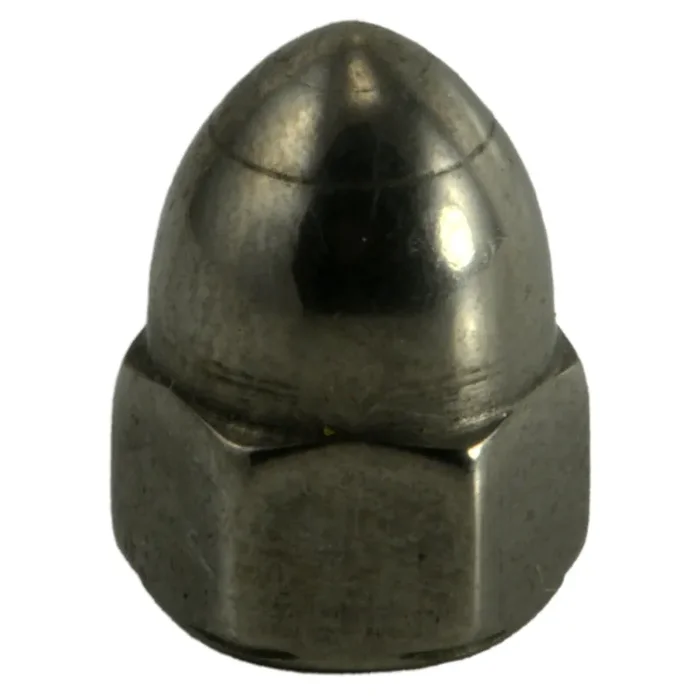 10-32 18-8 Stainless Steel Fine Thread High Crown Acorn Nuts