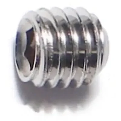10-32 x 3/16″ 18-8 Stainless Steel Fine Thread Hex Socket Headless Set Screws