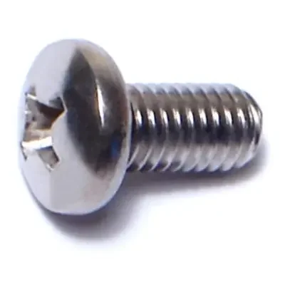 10-32 x 3/8″ 18-8 Stainless Steel Fine Thread Phillips Pan Head Machine Screws