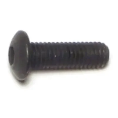 10-32 x 5/8″ Plain Steel Fine Thread Button Head Socket Cap Screws