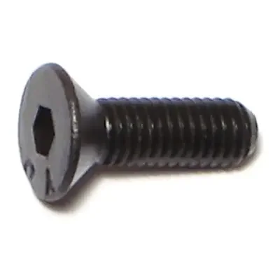 10-32 x 5/8″ Plain Steel Fine Thread Flat Head Socket Cap Screws