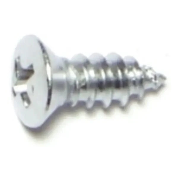 10 x 1/2″ Steel Phillips Oval Head Sheet Metal Screws