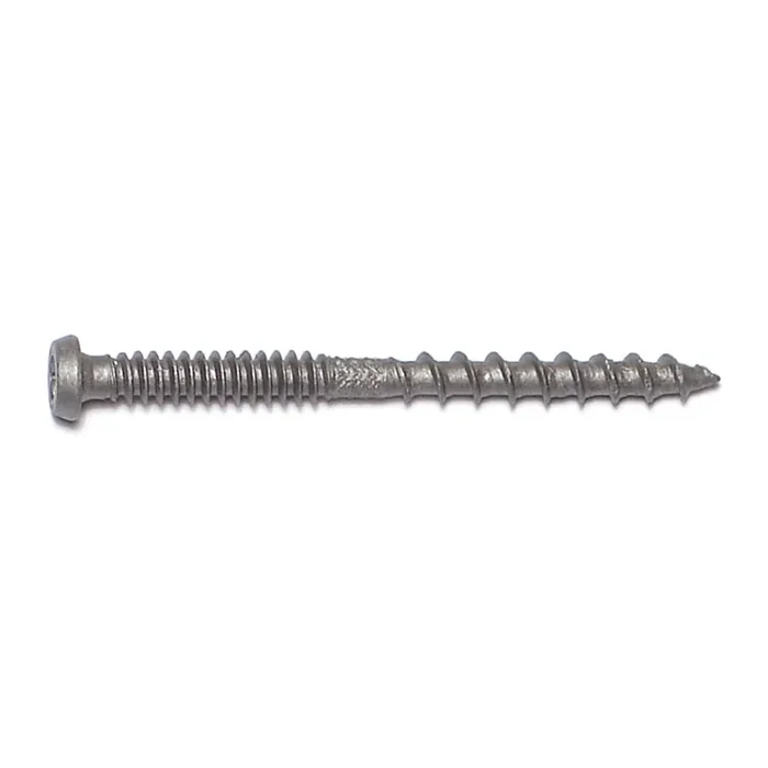 10 x 2-1/2″ Star Drive Gray Composite Deck Saberdrive Screws 1/4 Keg (2000 pcs.)