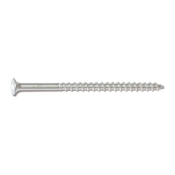 10 x 3-1/2″ Decrotized Steel Square Drive Bugle Head Deck Screws