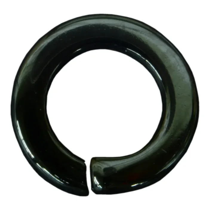 10 x 3/16″ x 21/64″ Black Chrome Plated Grade 2 Steel Lock Washers