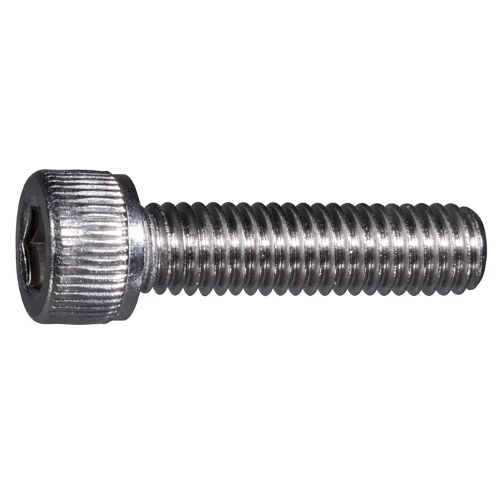 10 x 3/4″ Stainless Steel Fine Thread Knurled Head Hex Socket Cap Screw