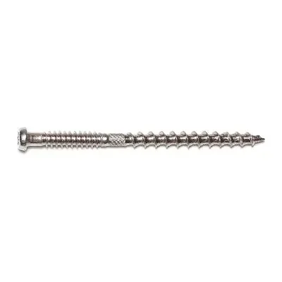 10 x 3″ Star Drive Stainless Steel Composite Deck Saberdrive Screws 1 lb. Box (71 pcs.)